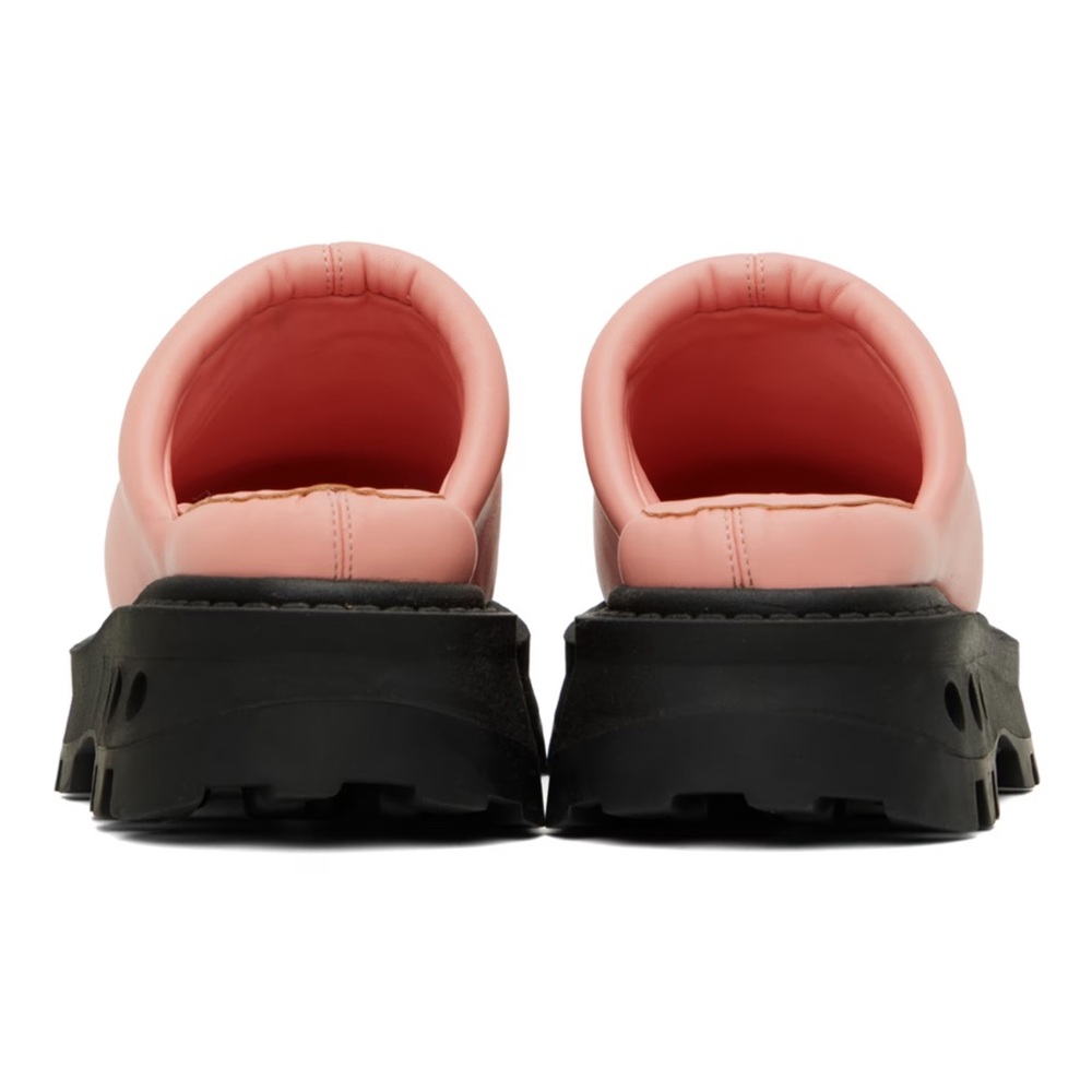 Simon Miller Pink Grip Bubble Clog Mule Platform Shearling Size 37 EU 7 US - Picture 2 of 12
